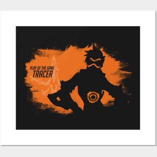 Play of the game - Tracer Posters and Art